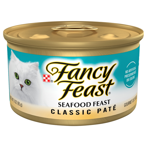 Fancy Feast Classic Pate Seafood Feast Wet Cat Food