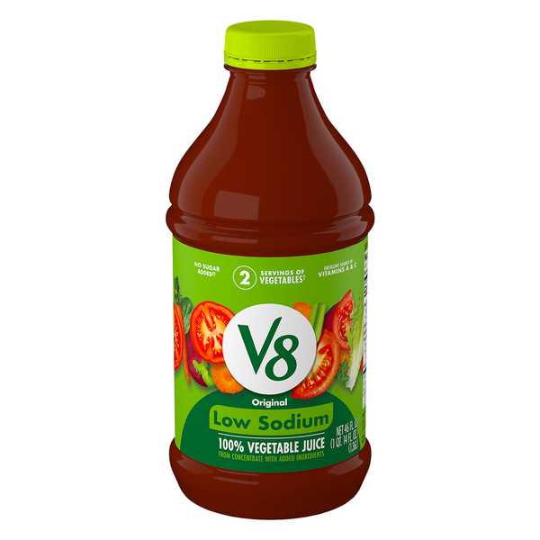V8 Original Low Sodium Original 100% Vegetable Juice