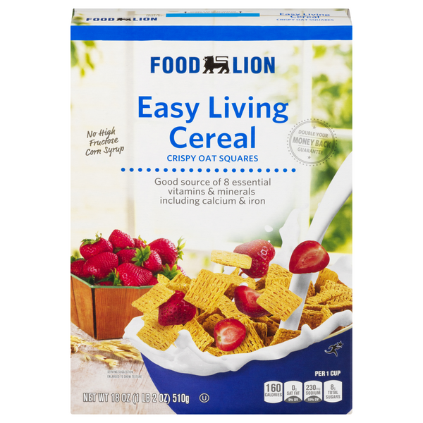 Save on Food Lion Easy Living Crispy Oat Squares Cereal Order Online