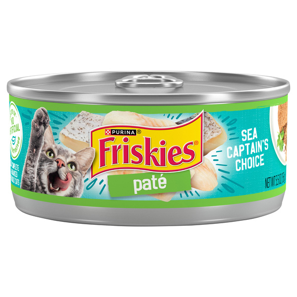 Friskies Pate Sea Captain's Choice Adult Wet Cat Food
