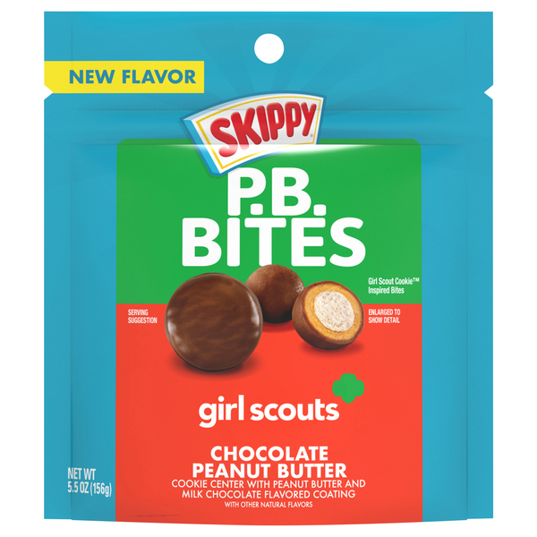 Skippy P.B. Bites Girl Scouts Chocolate Peanut Butter