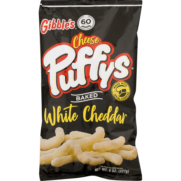 Gibble's Cheese Puffys Baked White Cheddar