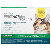 TevraPet FirstAct Plus For Cats Over 1 LB