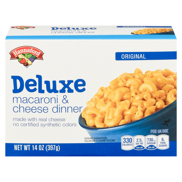 Hannaford Deluxe Macaroni & Cheese Original