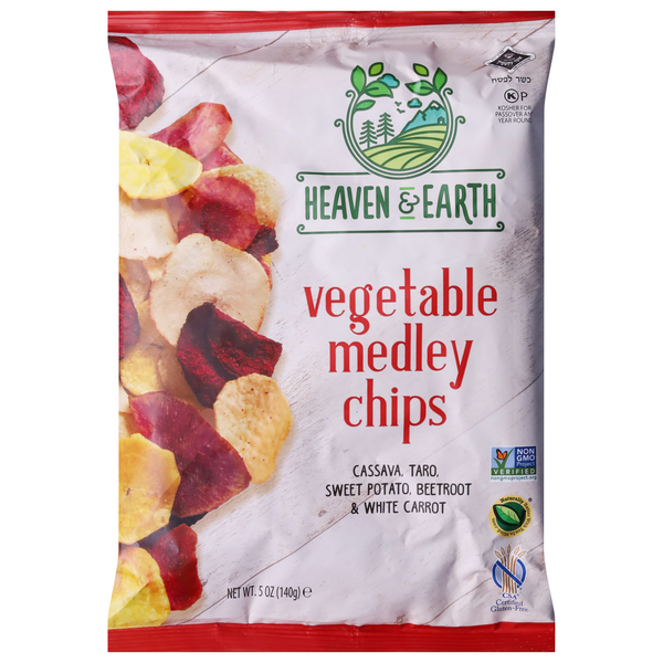 Heaven & Earth Vegetable Medley Chips