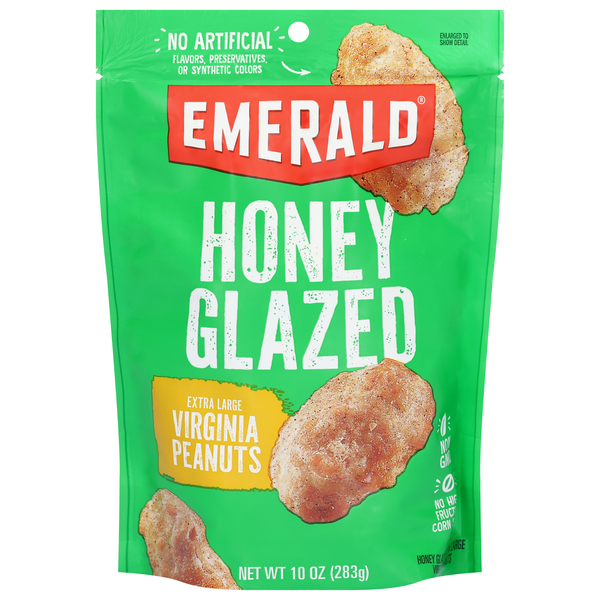 Emerald Honey Glazed Extra Large Virginia Peanuts