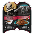 SHEBA Gravy Indulgence Beef Entree Adult Wet Cat Food - 2 ct