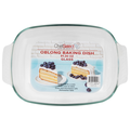 ChefSelect 91.3 Oz Glass Oblong Baking Dish