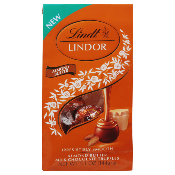 Save on Lindt Lindor Milk Chocolate Truffles Almond Butter Order Online