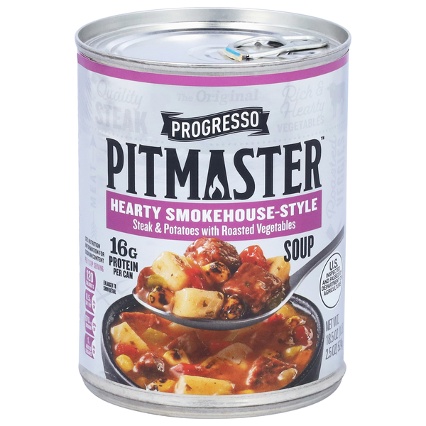 Progresso Pitmaster Hearty Smokehouse Style Steak & Potato Soup