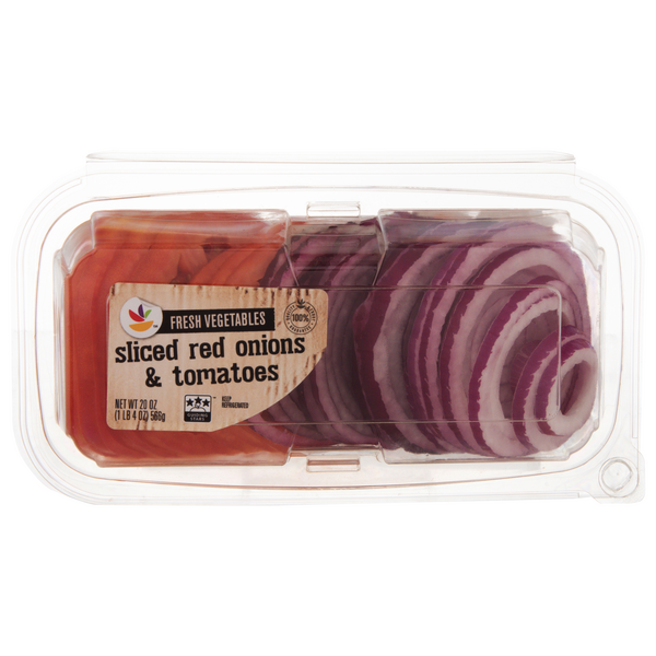 Save on Giant Sliced Red Onions & Tomatoes Order Online Delivery Giant