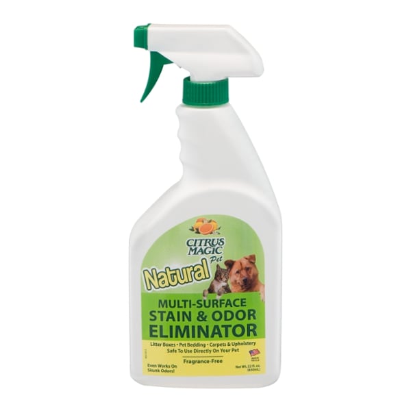 Citrus Magic Pet Stain & Odor Eliminator Frag Free Natural Trigger Spray