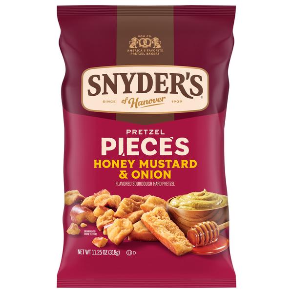 Snyder's of Hanover Honey Mustard & Onion Flavored Pretzel Pieces