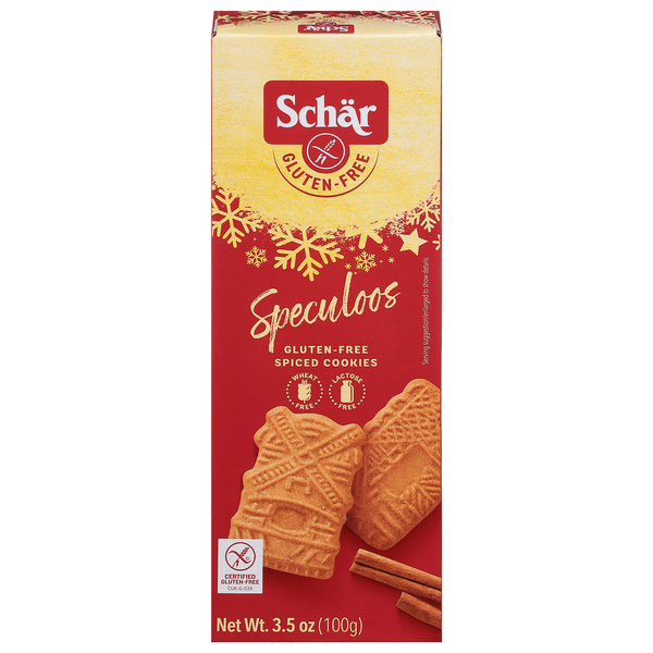 Schar Gluten Free Speculoos Spiced Cookies