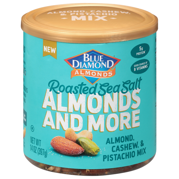 Blue Diamond Roasted Sea Salt Almonds & More