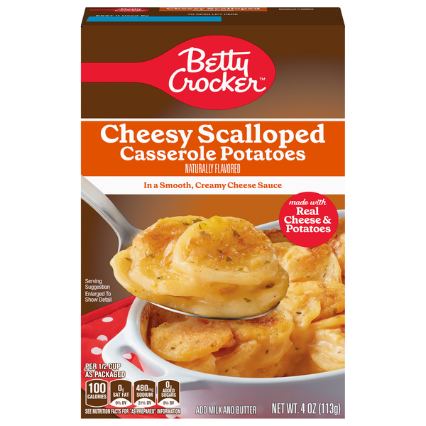Betty Crocker Cheesy Scalloped Casserole Potatoes