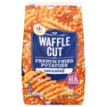 Our Brand Seasoned Waffle Cut Fries French Fried Potatoes Frozen