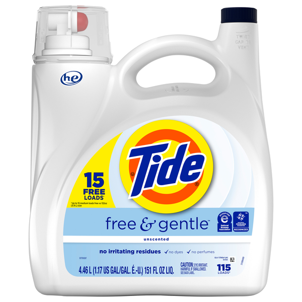 Tide Free & Gentle Laundry Detergent Liquid