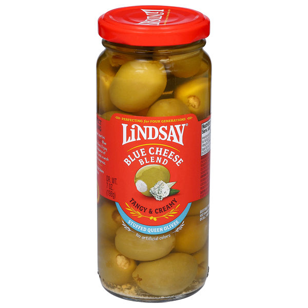 Lindsay Blue Cheese Blend Stuffed Queen Olives