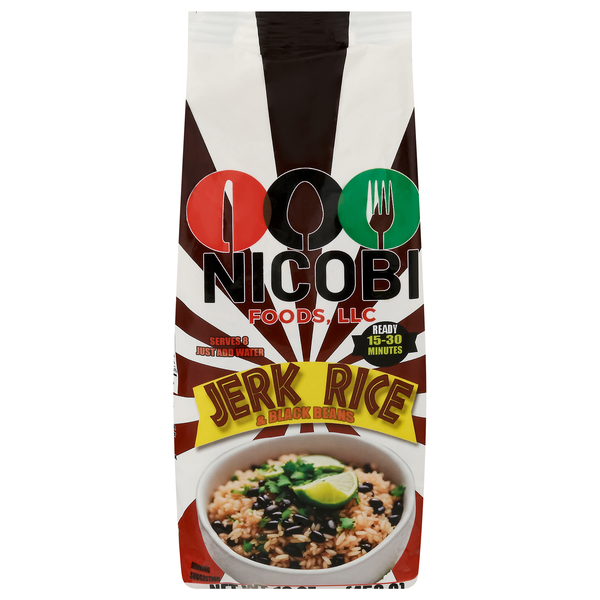 Nicobi Foods Jerk Rice & Beans