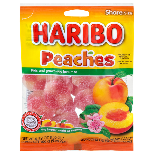 Haribo Peaches Gummi Candy
