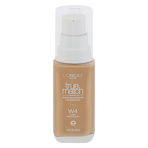 L'Oreal True Match Super-Blendable Foundation Warm Light Medium W4