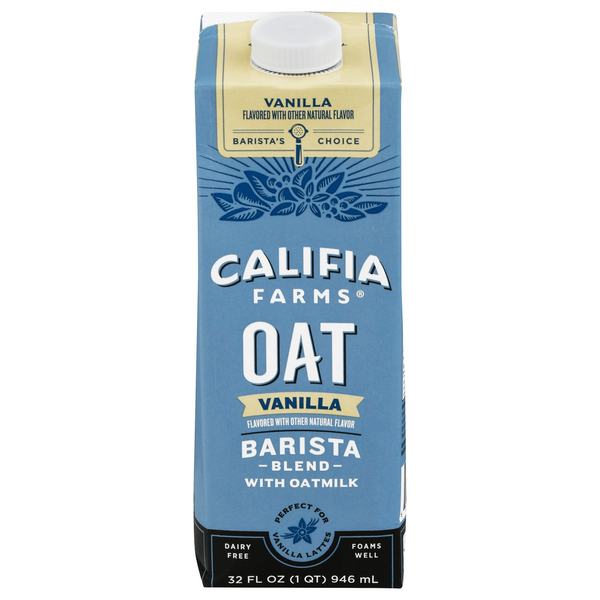 Save on Califia Farms Barista Blend with Oatmilk Vanilla Order Online