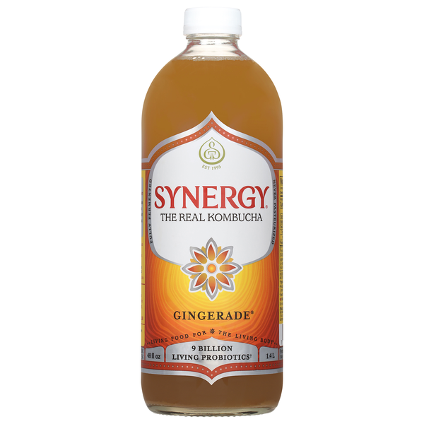 GT's Synergy Raw Kombucha Gingerade