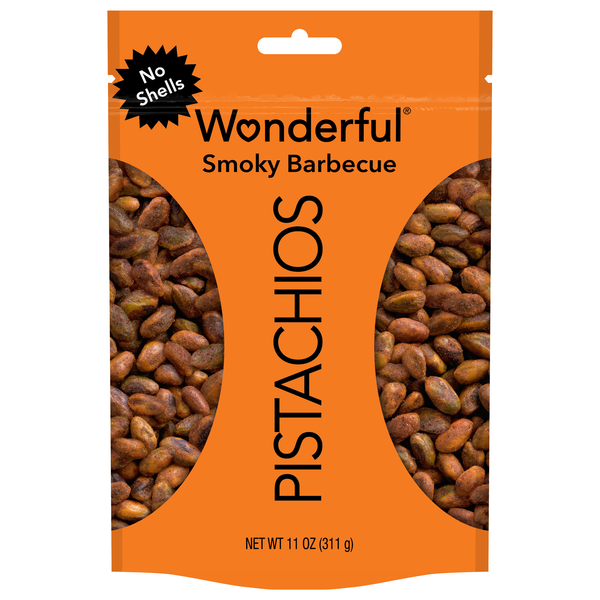 Wonderful Smoky Barbecue Pistachios No Shells