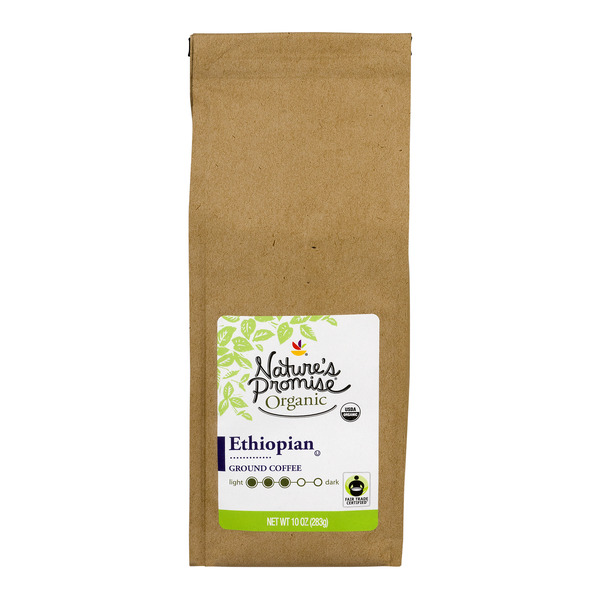 Save on Nature's Promise Organic Coffee Ethiopian (Ground) Order Online