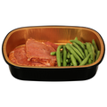 Food Lion Mesquite Marinated Pork Chops with Green Beans