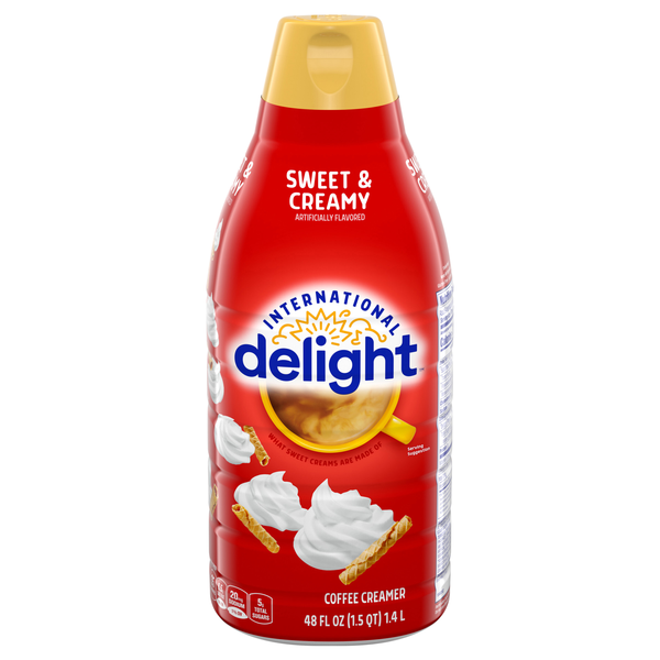 International Delight Sweet & Creamy Flavored Coffee Creamer