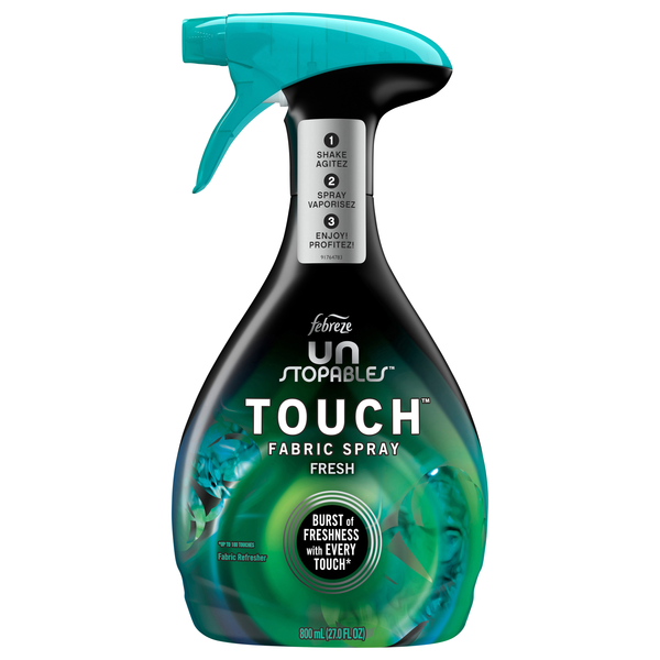 Febreze Unstopables Touch Fresh Fabric Refresher Trigger Spray