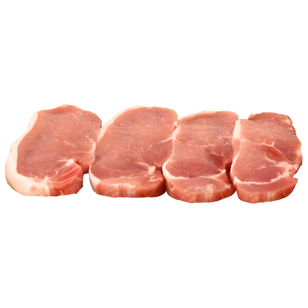 Hannaford All Natural Boneless Pork Sirloin Steak Fresh
