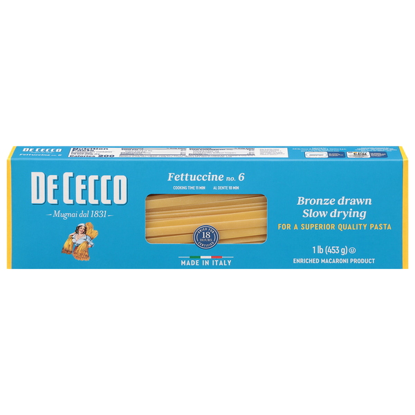De Cecco Fettuccine Pasta