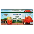 Food Lion Decaffeinated Black Family Sized Iced Tea Bags