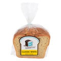 Half Loaf Bread Co. Classic White Unsliced Loaf