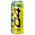 Cellucor C4 Zero Sugar Jolly Rancher Green Apple Energy Drink