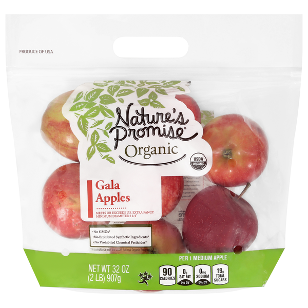 Nature's Promise Organic Gala Apples
