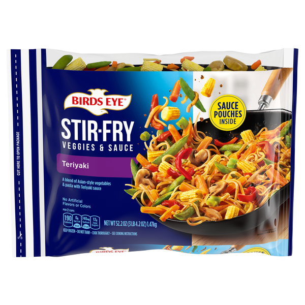Birds Eye Teriyaki Stir-Fry Veggies & Sauce Frozen