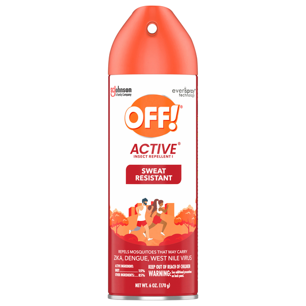 OFF! Active Sweat Resistant Insect Spray