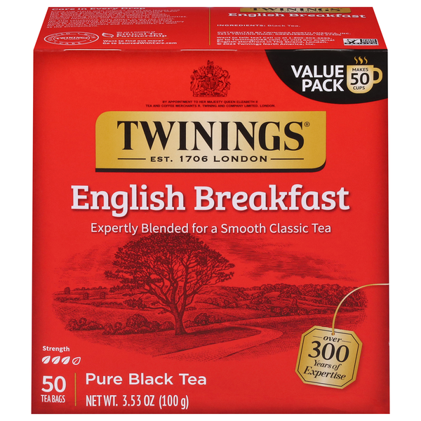 Twinings English Breakfast Black Tea Bags