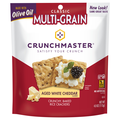 Crunchmaster Gluten Free Multi-Grain Aged White Cheddar Rice Crackers