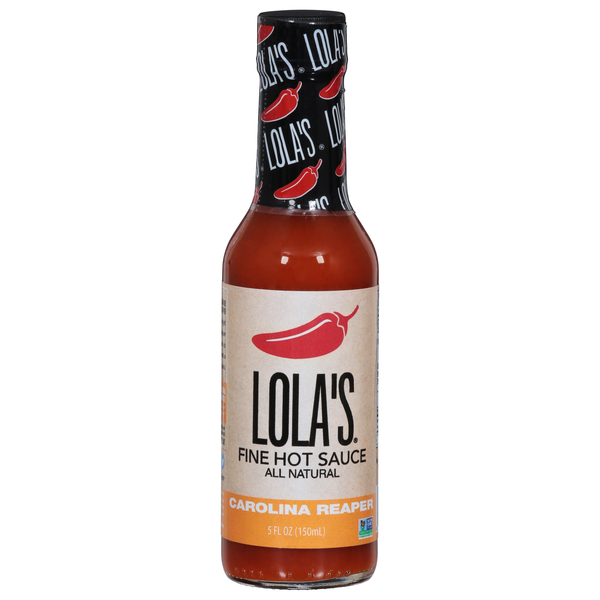 Lola's All Natural Carolina Reaper Fine Hot Sauce
