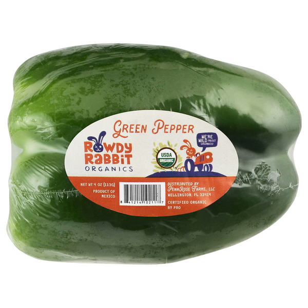 Rowdy Rabbit Organics Green Pepper