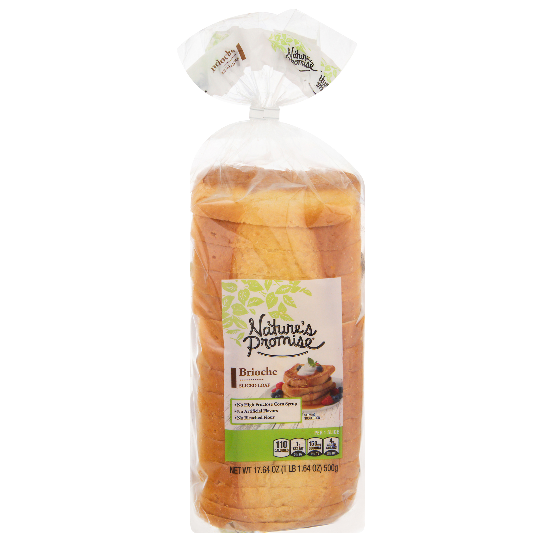 Nature's Promise Nature's Promise Brioche Bread Sliced Loaf