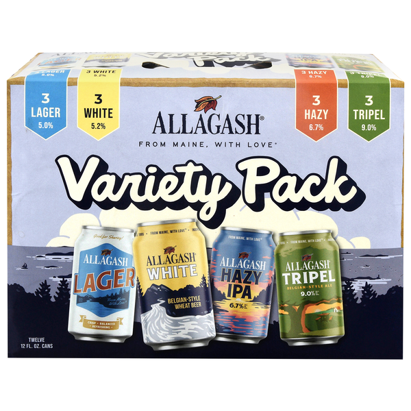 Allagash Beer Variety Pack - 12 pk