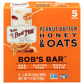 Bob's Red Mill Peanut Butter Honey & Oats Bob's Bars - 5 ct