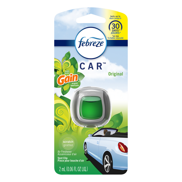 Febreze Car Gain Scent Air Freshener Vent Clip