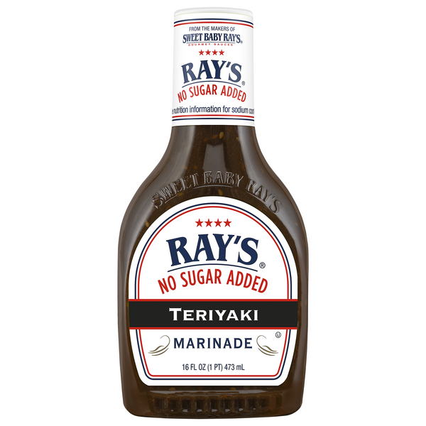 Sweet Baby Ray's No Sugar Added Teriyaki Marinade